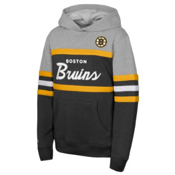 Boston Bruins detská mikina s kapucňou Head Coach Hoody