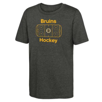 Boston Bruins detské tričko Goal Tender Ss Triblend