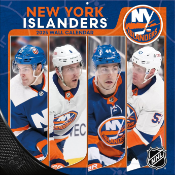 New York Islanders kalendár 2025 Wall Calendar