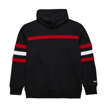 Chicago Blackhawks pánska mikina s kapucňou Head Coach Hoodie Current Logo black