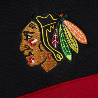 Chicago Blackhawks pánska mikina s kapucňou Head Coach Hoodie Current Logo black