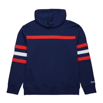 Washington Capitals pánska mikina s kapucňou Head Coach Hoodie Current Logo blue