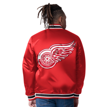Detroit Red Wings pánska bunda The CLOSER Reversible Varsity Satin