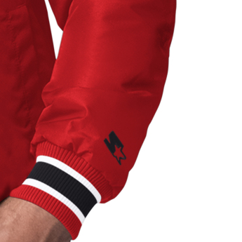 Detroit Red Wings pánska bunda The CLOSER Reversible Varsity Satin
