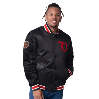 Detroit Red Wings pánska bunda The CLOSER Reversible Varsity Satin