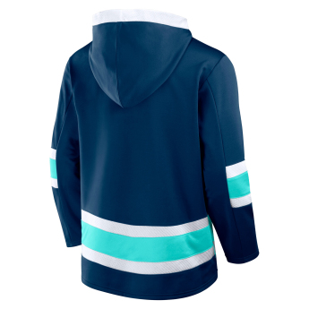 Seattle Kraken pánska mikina s kapucňou Mens Laced Hockey