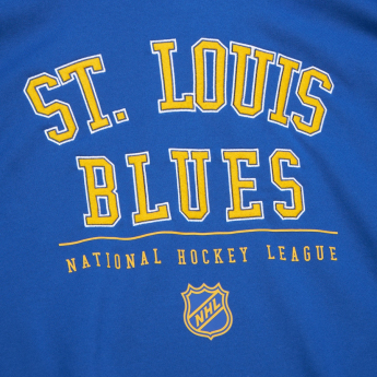 St. Louis Blues pánska mikina s kapucňou Retro Fleece Current Logo