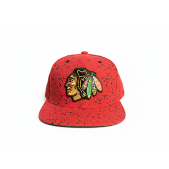 Chicago Blackhawks čiapka flat šiltovka Splatters Snapback