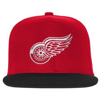 Detroit Red Wings detská čiapka flat šiltovka Essentials Flatbrim Snapback