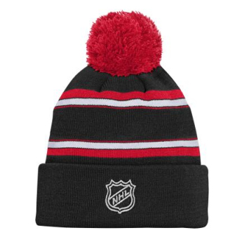 Carolina Hurricanes detská zimná čiapka Jacquard Cuffed Knit With Pom