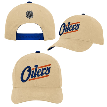 Edmonton Oilers detská čiapka baseballová šiltovka 3Rd Jersey Precurved Snap
