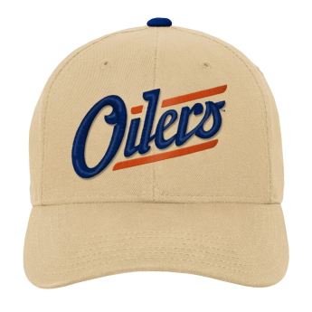 Edmonton Oilers detská čiapka baseballová šiltovka 3Rd Jersey Precurved Snap
