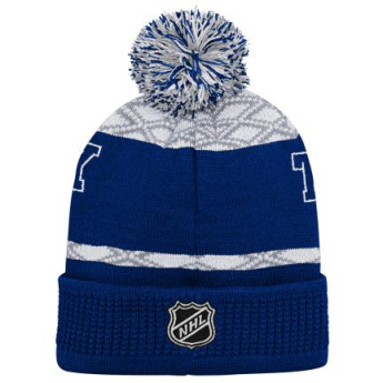 Tampa Bay Lightning detská zimná čiapka Puck Pattern Cuffed Pom