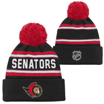 Ottawa Senators detská zimná čiapka 3Rd Jersey Jacquard Cuff Pom
