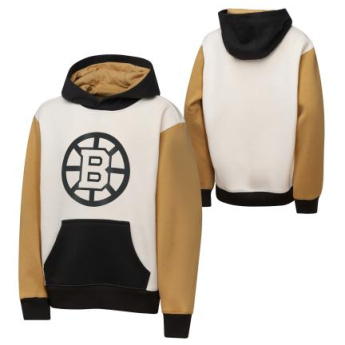 Boston Bruins detská mikina s kapucňou Color Blocked Flc Hd