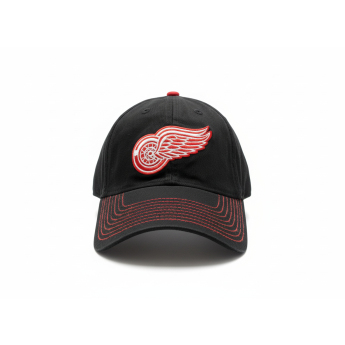 Detroit Red Wings čiapka baseballová šiltovka NHL Value Stitched Black/Red