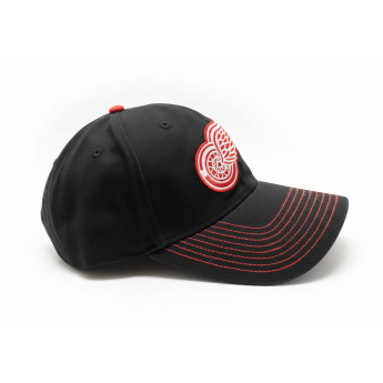 Detroit Red Wings čiapka baseballová šiltovka NHL Value Stitched Black/Red