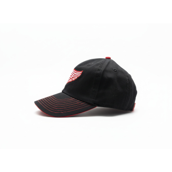 Detroit Red Wings čiapka baseballová šiltovka NHL Value Stitched Black/Red