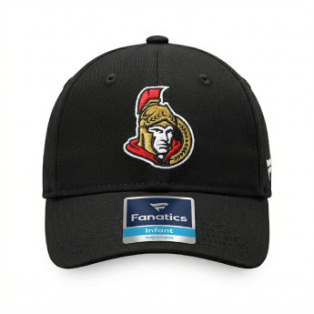 Ottawa Senators detská čiapka baseballová šiltovka NHL Simple Black