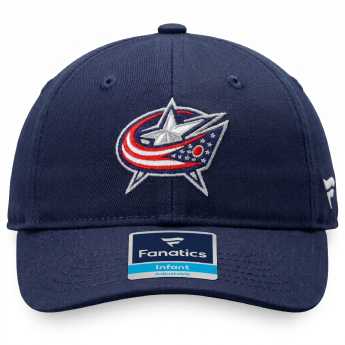 Columbus Blue Jackets detská čiapka baseballová šiltovka NHL Simple Navy