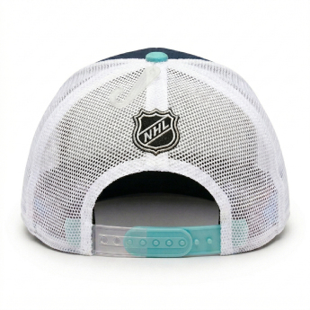 Seattle Kraken detská čiapka baseballová šiltovka NHL 2022 Draft Authentic Pro On Stage Trucker Adjustable