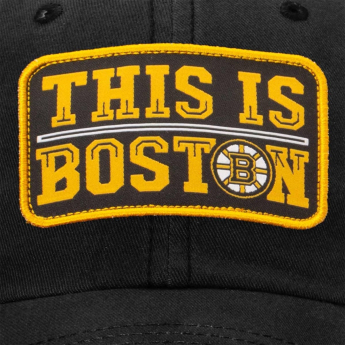 Boston Bruins čiapka baseballová šiltovka Hometown Adjustable black