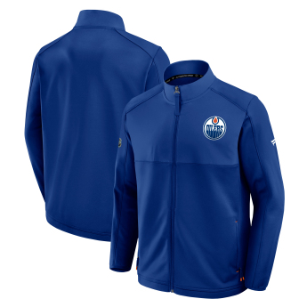 Edmonton Oilers pánska bunda Authentic Pro Rink Poly Fleece FZ