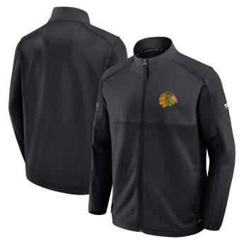 Chicago Blackhawks pánska bunda Authentic Pro Rink Poly Fleece FZ