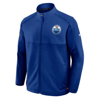 Edmonton Oilers pánska bunda Authentic Pro Rink Poly Fleece FZ