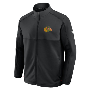 Chicago Blackhawks pánska bunda Authentic Pro Rink Poly Fleece FZ