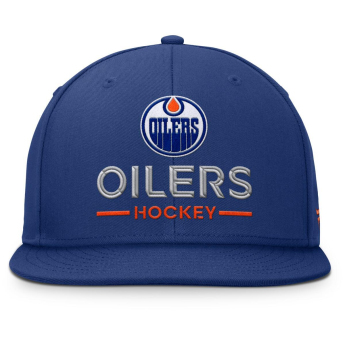 Edmonton Oilers čiapka flat šiltovka Authentic Pro A/Cap Flat Brim Square Visor Structured Adjustable
