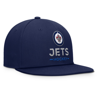 Winnipeg Jets čiapka flat šiltovka Authentic Pro A/Cap Flat Brim Square Visor Structured Adjustable