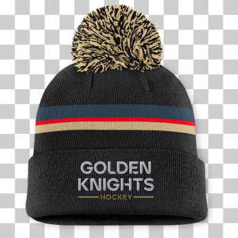 Vegas Golden Knights dámska zimná čiapka Authentic Pro W/Cap Cuffed Pom Beanie