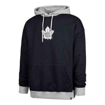 Toronto Maple Leafs pánska mikina s kapucňou 47 Patch Drop Shoulder Hood black