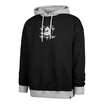 Anaheim Ducks pánska mikina s kapucňou 47 Patch Drop Shoulder Hood black