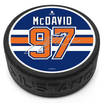 Edmonton Oilers puk Replica Signature - Connor McDavid