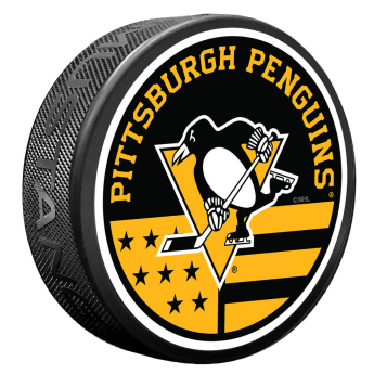 Pittsburgh Penguins puk American Flag Pat Puck