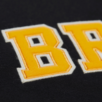 Boston Bruins pánska mikina s kapucňou Courtside Fleece Button Front Current Logo