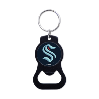 Seattle Kraken prívesok s otvárakom Black Ring