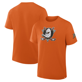 Anaheim Ducks pánske tričko Hat Trick orange