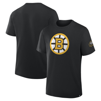Boston Bruins pánske tričko Hat Trick black