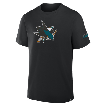 San Jose Sharks pánske tričko Hat Trick black