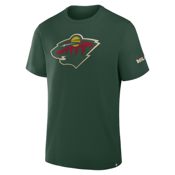 Minnesota Wild pánske tričko Hat Trick green