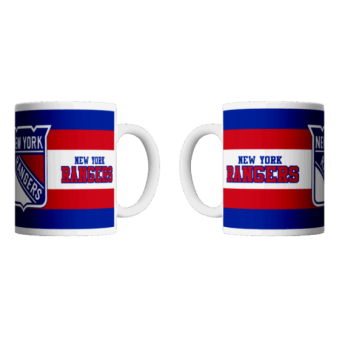 New York Rangers hrnček Stripes (330ml)