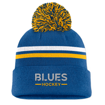 St. Louis Blues zimná čiapka Authentic Pro A/Cap Cuffed bamboo