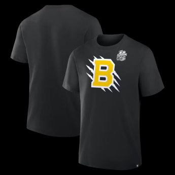 Boston Bruins pánske tričko 2026 NHL Stadium Series Secondary Logo black