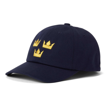 Hokejové reprezentácie čiapka baseballová šiltovka Sweden Flag navy