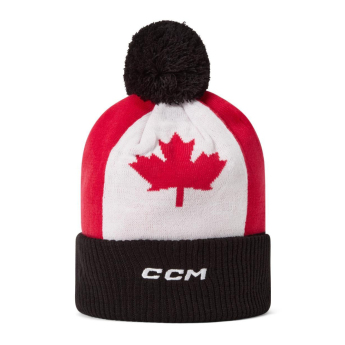 Hokejové reprezentácie zimná čiapka Canada Pom Flag