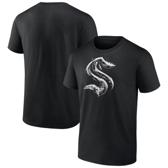Seattle Kraken pánske tričko Iced Out black
