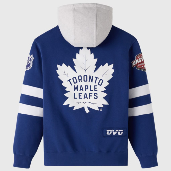 Toronto Maple Leafs pánska mikina s kapucňou OVO blue